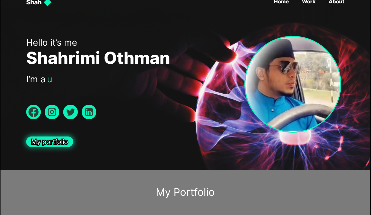 Figma Portfolio Design